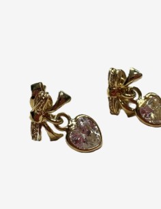 8-1-269832-1-Pendientes corazón circonita de oro amarillo 18K