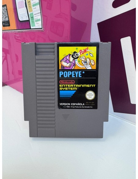 9-9-78543-1-Videojuego NES popeye (version española) 