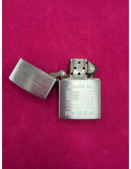 6-6-170191-1-Coleccionismo mechero zippo made in the U.S.A bandera