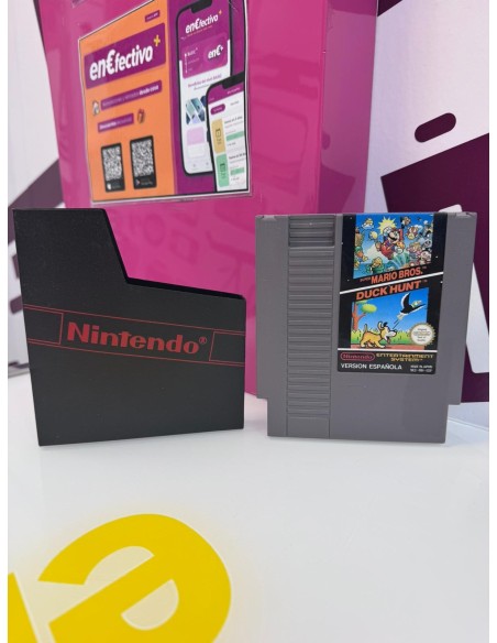 9-9-78545-1-Videojuego NES Super Mario Bros Duck Hunt