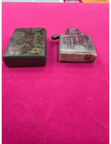 6-6-170192-2-Coleccionismo mechero zippo camuflaje