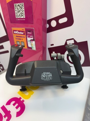 9-9-78597-3-Accesorio Simulador De Vuelo Para Pc Volante Pedales 