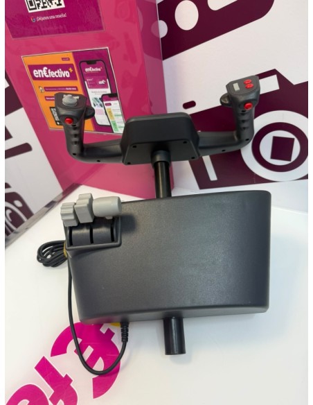 9-9-78597-4-Accesorio Simulador De Vuelo Para Pc Volante Pedales 