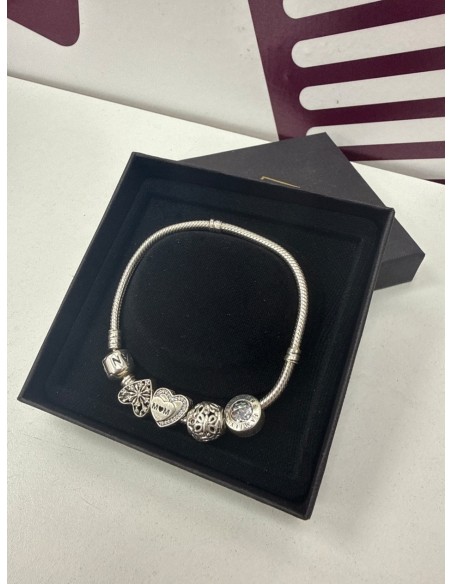 8-8-78340-3-Pulsera Pandora 4 Charms 
