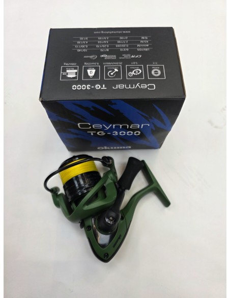 1-1-270732-1-Carrete Pesca OKUMA TG-3000 Ceymar Tactical Green 