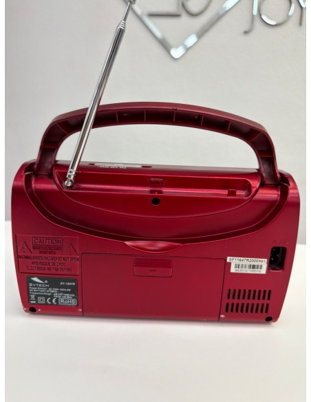 1-1-275293-2-Radio Portátil Sytech SY-1647R Rojo