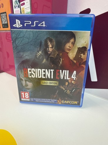 9-9-78676-1-Videojuego PS4 Resident Evil 4 Gold Edition