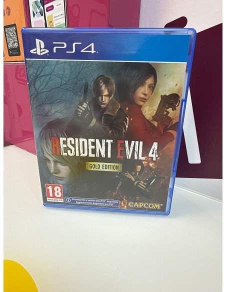 9-9-78676-1-Videojuego PS4 Resident Evil 4 Gold Edition