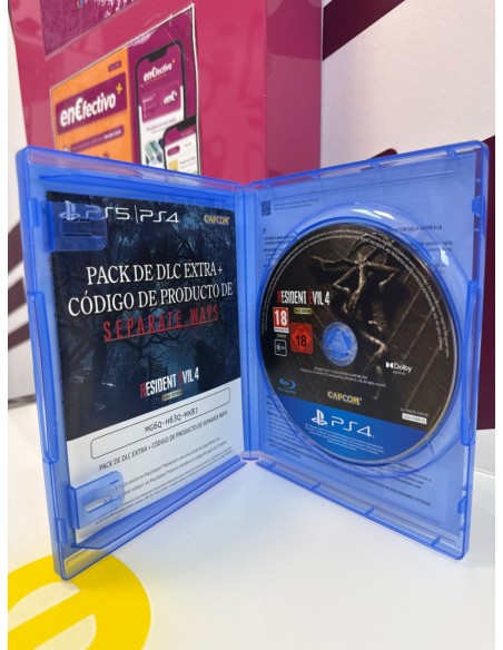 9-9-78676-2-Videojuego PS4 Resident Evil 4 Gold Edition