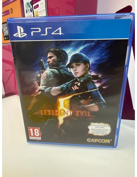 9-9-78677-1-Videojuego PS4 Resident Evil 5