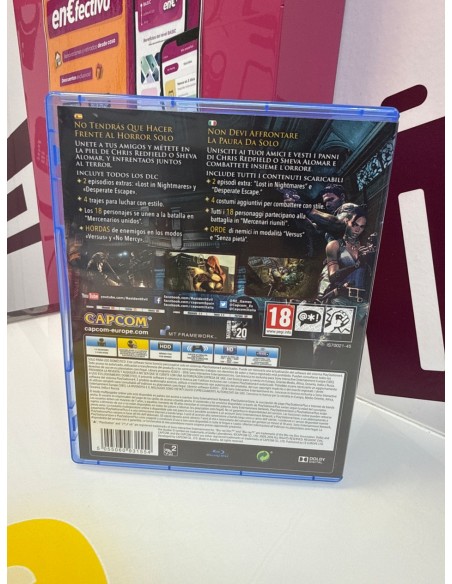 9-9-78677-3-Videojuego PS4 Resident Evil 5