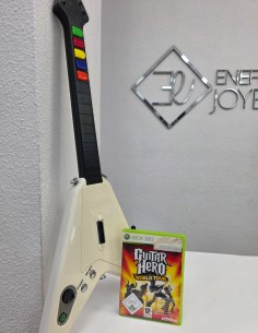 1-1-275393-1-Consola Xbox 360 Guitar Hero World Tour Guitarra