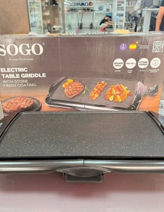 7-7-88797-1-Plancha Vitroceramica Plancha De Asar - SOGO BAR-SS-1224, 2000 W 2