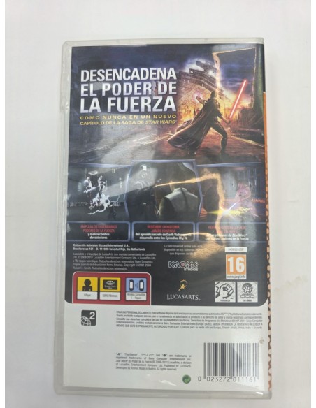 1-1-275471-2-Videojuego PSP Star Wars El Poder de la Fuerza
