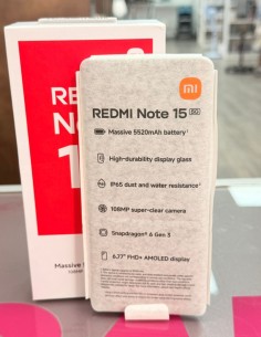 7-7-87345-1-Smartphone Xiaomi Redmi Note 15 5G 8 256 GB (Sin Uso)