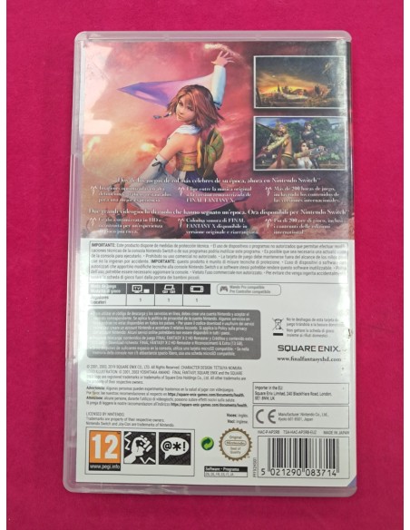 6-6-170302-2-Videojuego Nintendo Switch final fantasy x x-2