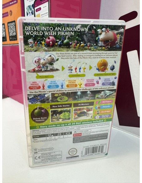 9-9-78734-3-Videojuego Nintendo Switch Pikmin 3 Deluxe Ed. UK