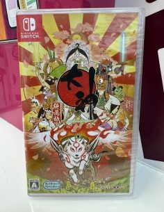 9-9-78736-1-Videojuego Nintendo Switch Okami HD (precintado) Ed. Japonesa (textox ingles)