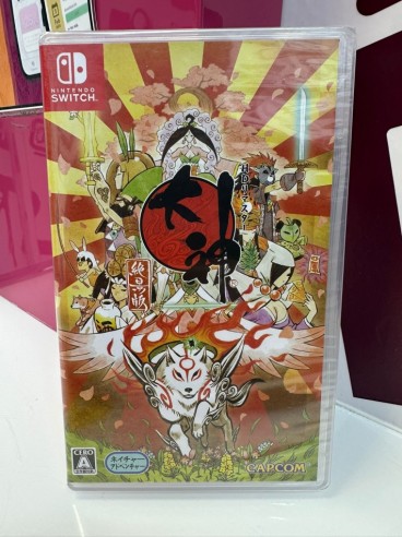 9-9-78736-1-Videojuego Nintendo Switch Okami HD (precintado) Ed. Japonesa (textox ingles)