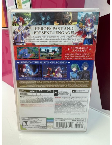 9-9-78738-2-Videojuego Nintendo Switch Fire Emblem Engage (precintado) Ed. MDE