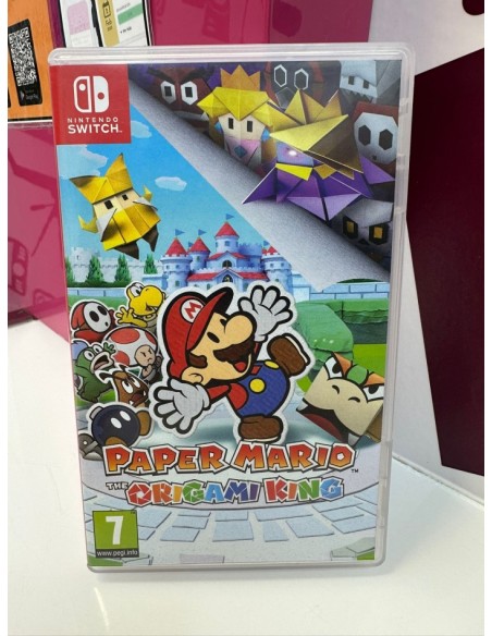 9-9-78739-1-Videojuego Nintendo Switch Paper Mario The origami King PALespaña 