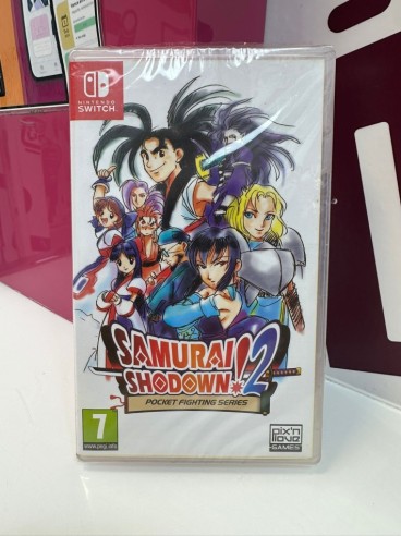 9-9-78740-1-Videojuego Nintendo Switch Samurai Shodown 2 Pocket Fighting series EN,JA (precintado) 