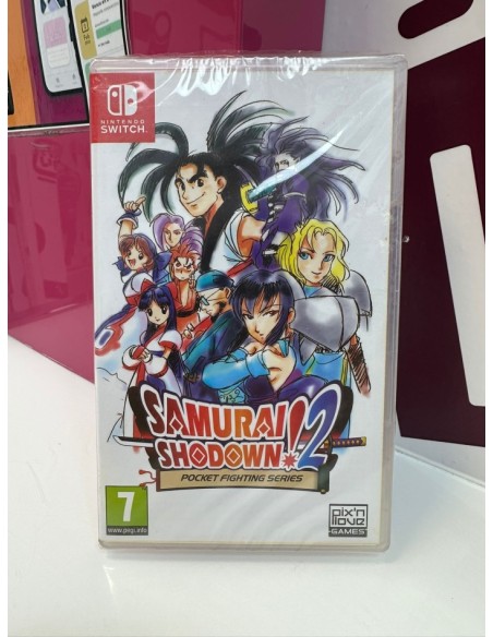 9-9-78740-1-Videojuego Nintendo Switch Samurai Shodown 2 Pocket Fighting series EN,JA (precintado) 