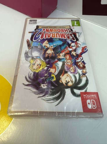 9-9-78740-3-Videojuego Nintendo Switch Samurai Shodown 2 Pocket Fighting series EN,JA (precintado) 