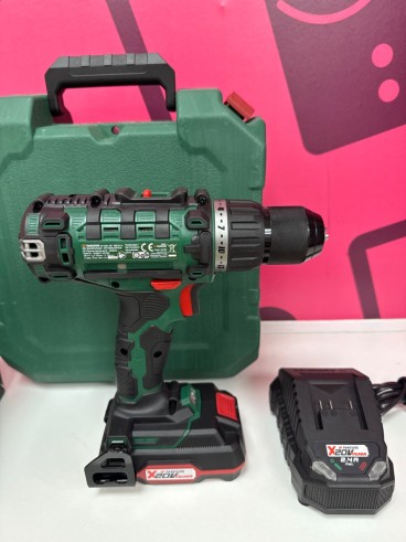 8-8-78506-3-Taladro A Bateria Atornillador PARKSIDE HG12837 Cargador De Batería