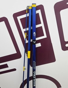 8-8-79455-1-Cana De Pescar Telescopica Koniro Surf YUKI 100-350GR 4,20 METROS carrete 2