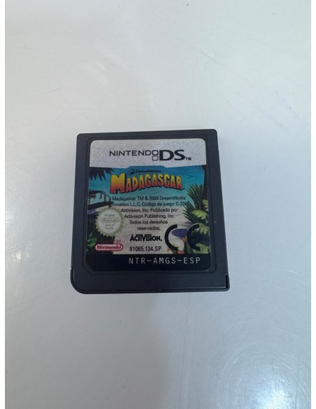 9-9-78648-1-Videojuego Nintendo DS madagascar 