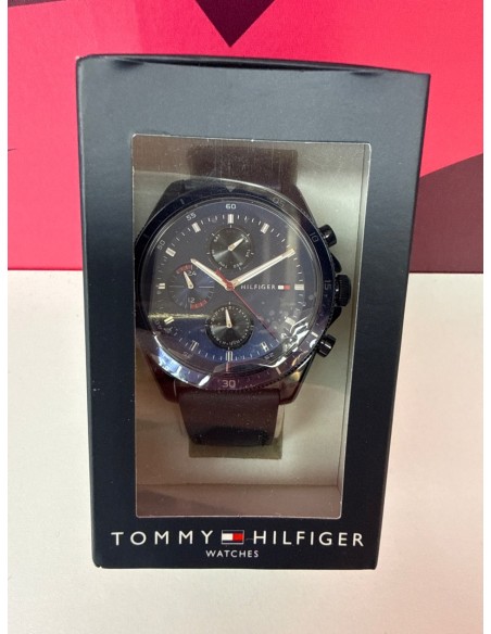 8-8-79646-1-Reloj Pulsera Caballero Tommy Hilfiger Parker Chronograph (nuevo)