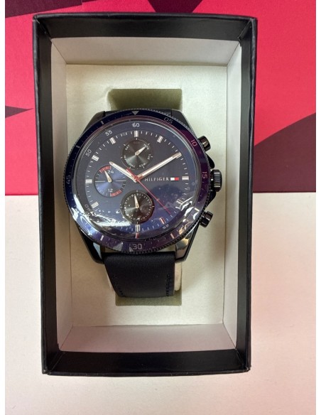 8-8-79646-2-Reloj Pulsera Caballero Tommy Hilfiger Parker Chronograph (nuevo)