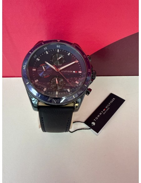 8-8-79646-3-Reloj Pulsera Caballero Tommy Hilfiger Parker Chronograph (nuevo)