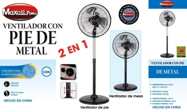 9-9-78958-1-Ventilador Maxell Power 2 en 1 MP-7820