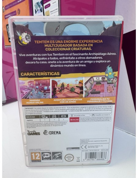 9-9-78934-3-Videojuego Nintendo Switch temtem 