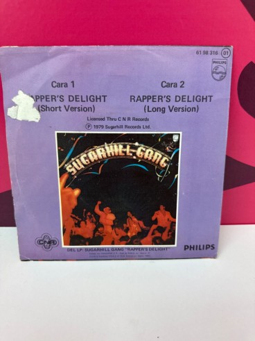8-8-79666-2-Vinilo Singles Sugarhill Gang Rappers Delight 