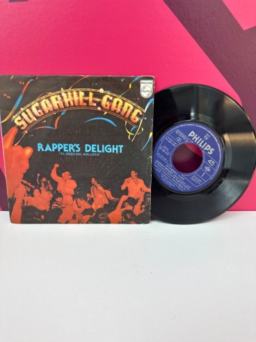 8-8-79666-3-Vinilo Singles Sugarhill Gang Rappers Delight 