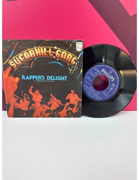 8-8-79666-3-Vinilo Singles Sugarhill Gang Rappers Delight 