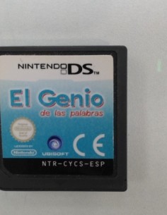 6-6-170590-1-Videojuego Nintendo DS el genio de las palabras