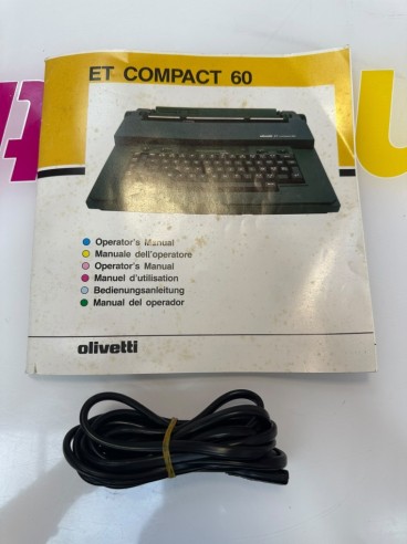 9-9-78973-7-Informática Maquina De Escribir Olivetti Et Compact 60