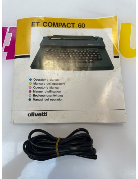 9-9-78973-7-Informática Maquina De Escribir Olivetti Et Compact 60