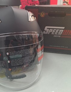 6-6-170672-1-Casco Jet Speedway 1970 Sin Uso Talla M
