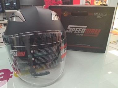 6-6-170672-1-Casco Jet Speedway 1970 Sin Uso Talla M