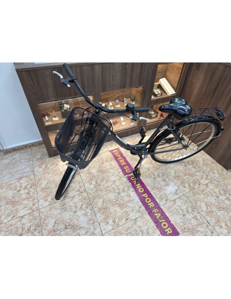 1-1-276292-1-Bicicleta Paseo Btwin Elops City Bike Negro