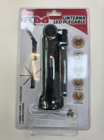 1-1-276327-1-Linterna Led Plegable 200 Lumens RM Energy (Nuevo)