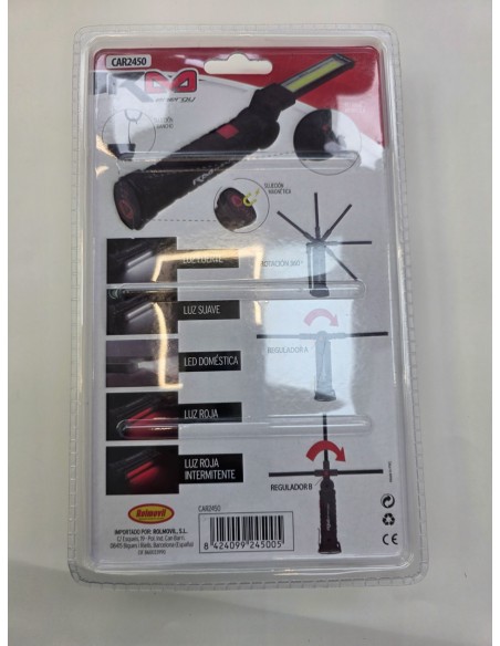 1-1-276326-2-Linterna Led Plegable 200 Lumens RM Energy (Nuevo)
