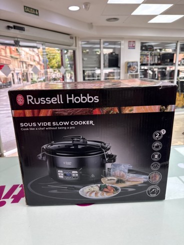 8-8-79801-5-Olla Coccion Electrica Lenta Al Vacio Russell Hobbs