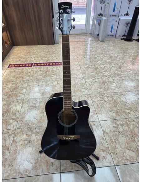 1-1-273236-1-Guitarra Acustica Amplificada Ibañez PF15ECE BK