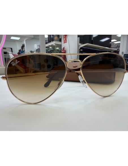 1-1-276437-3-Gafas De Sol Unisex Ray Ban RB 3025 Aviator Large Metal